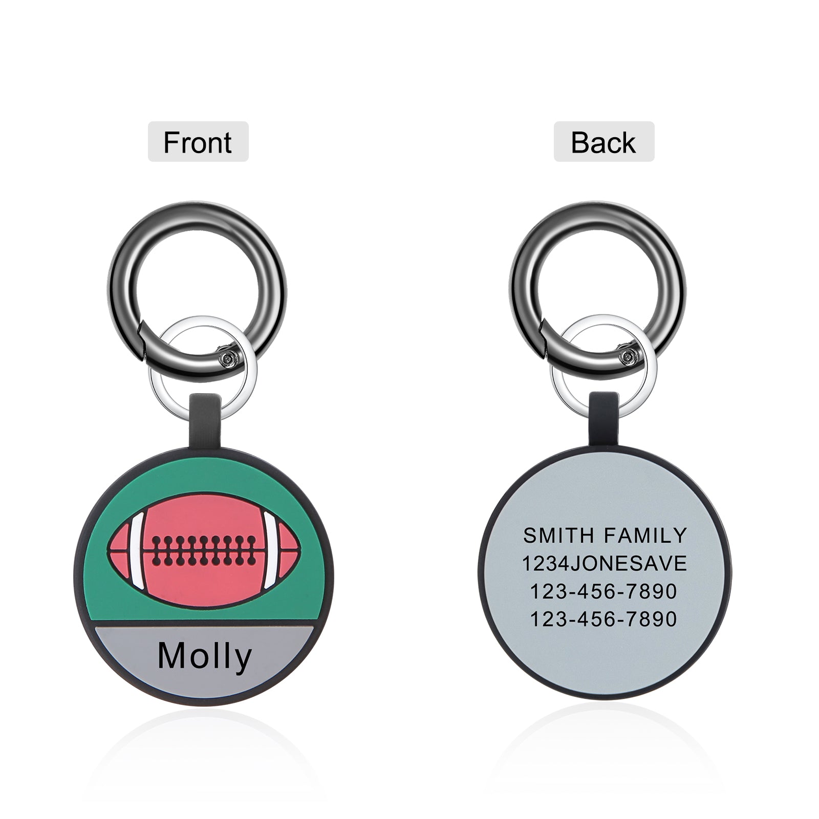 Personalized Silica gel Dog Tag