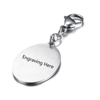 Engraved Stainless Steal dog tag