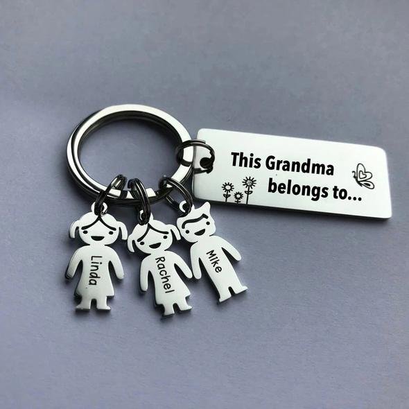 Custom Baby Keychain