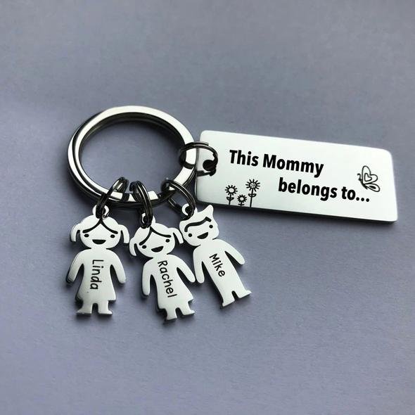 Custom Baby Keychain