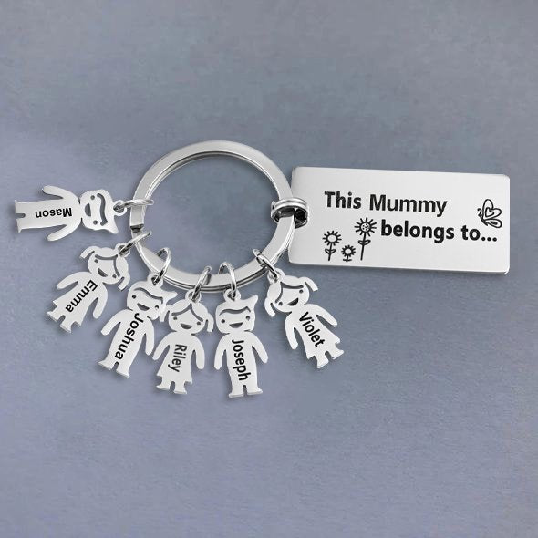 Custom Baby Keychain