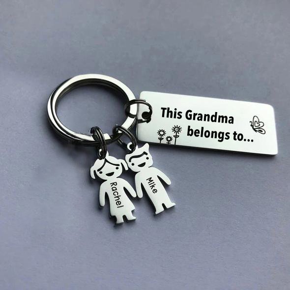 Custom Baby Keychain