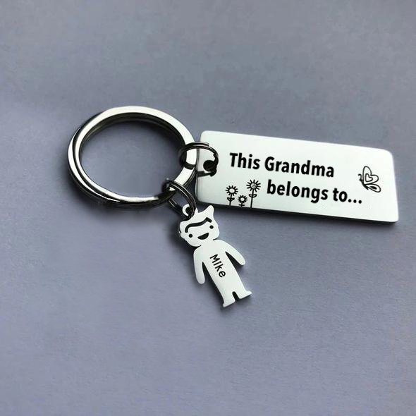 Custom Baby Keychain