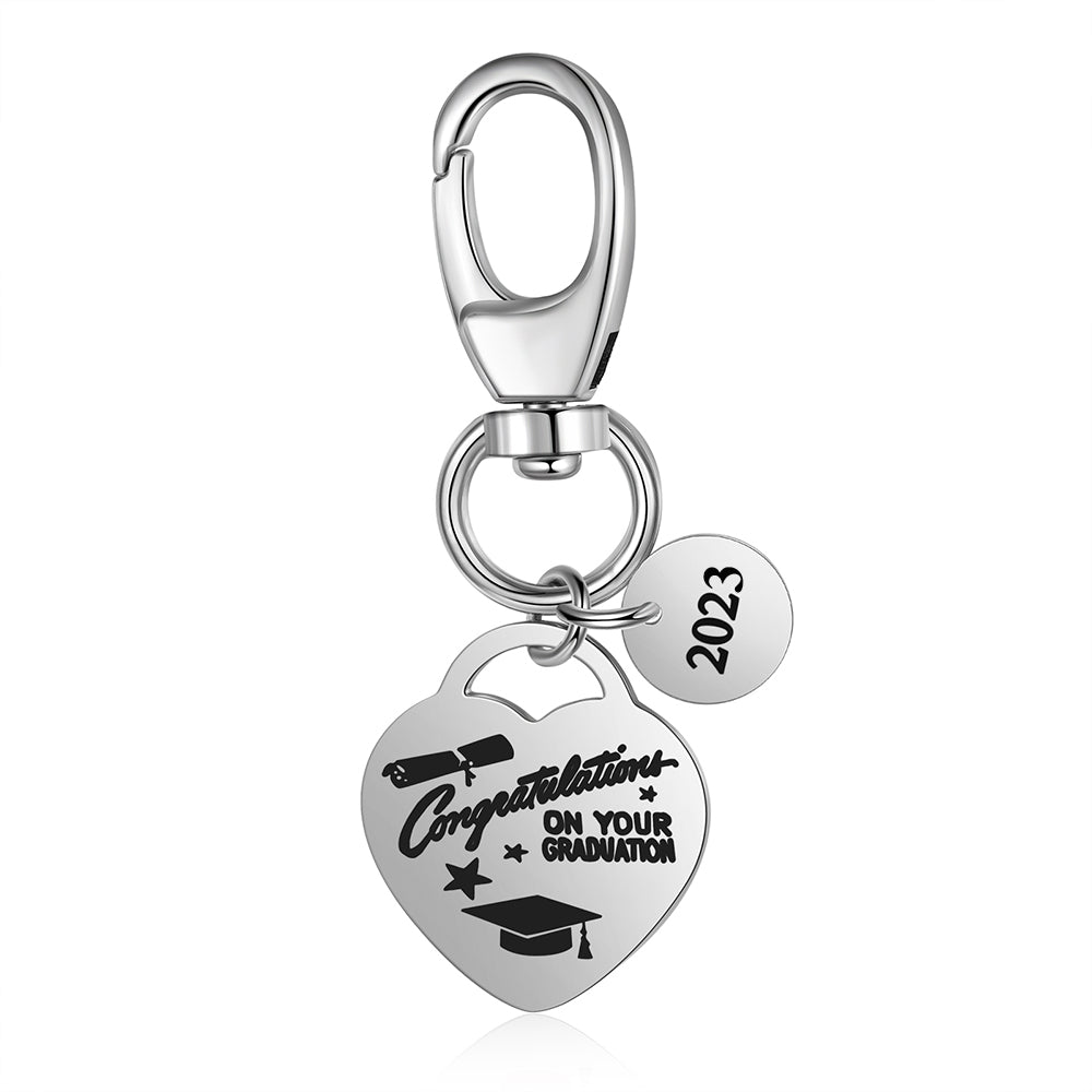 Custom Graduation Keychain with Box