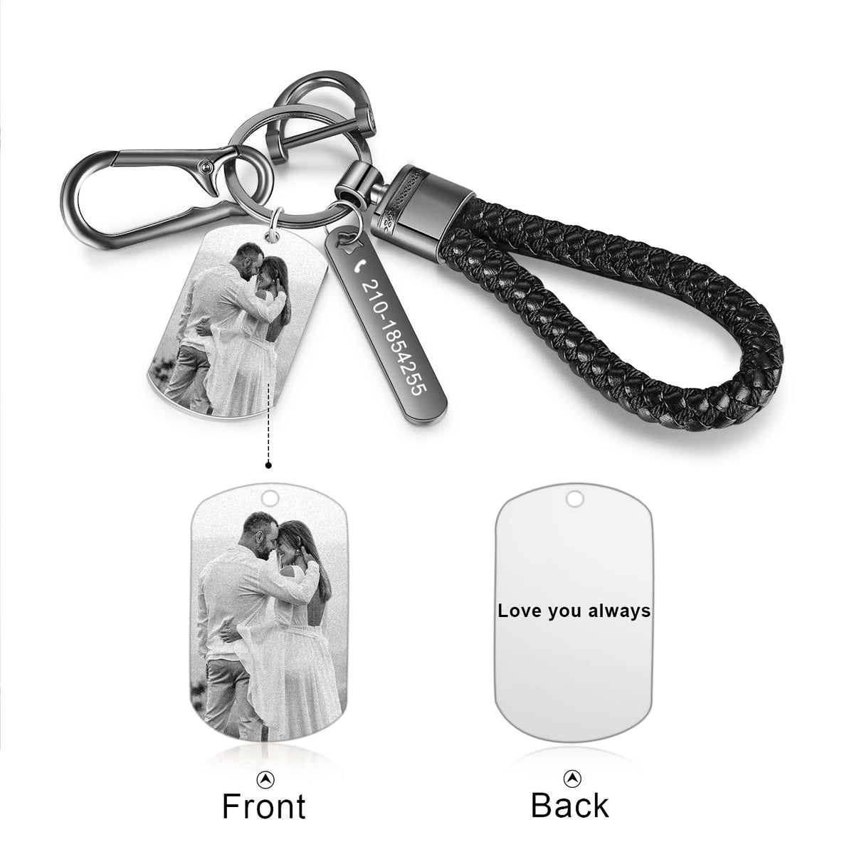 Custom Photo Keychain
