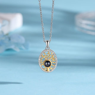 Custom Photo Projection Necklace