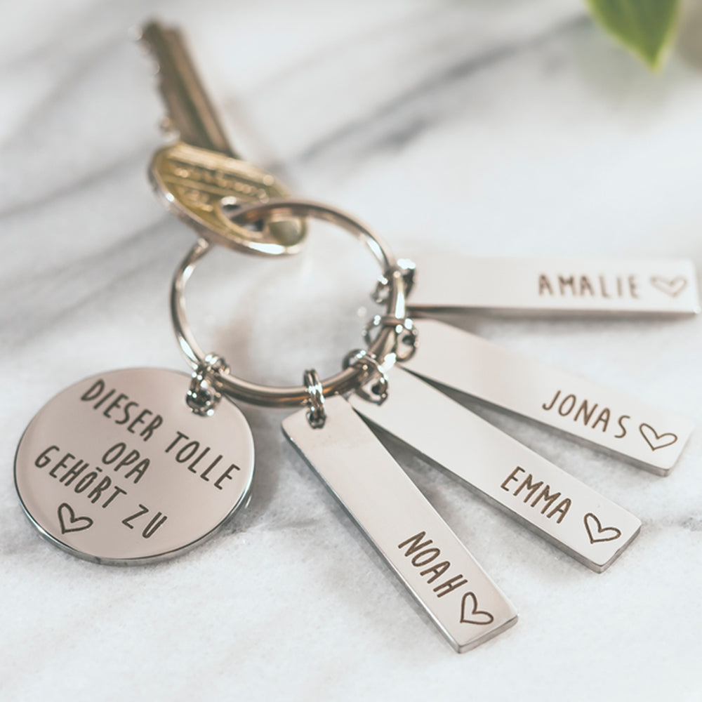 Custom Stainless Steel Keychain
