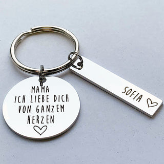 Custom Stainless Steel Keychain
