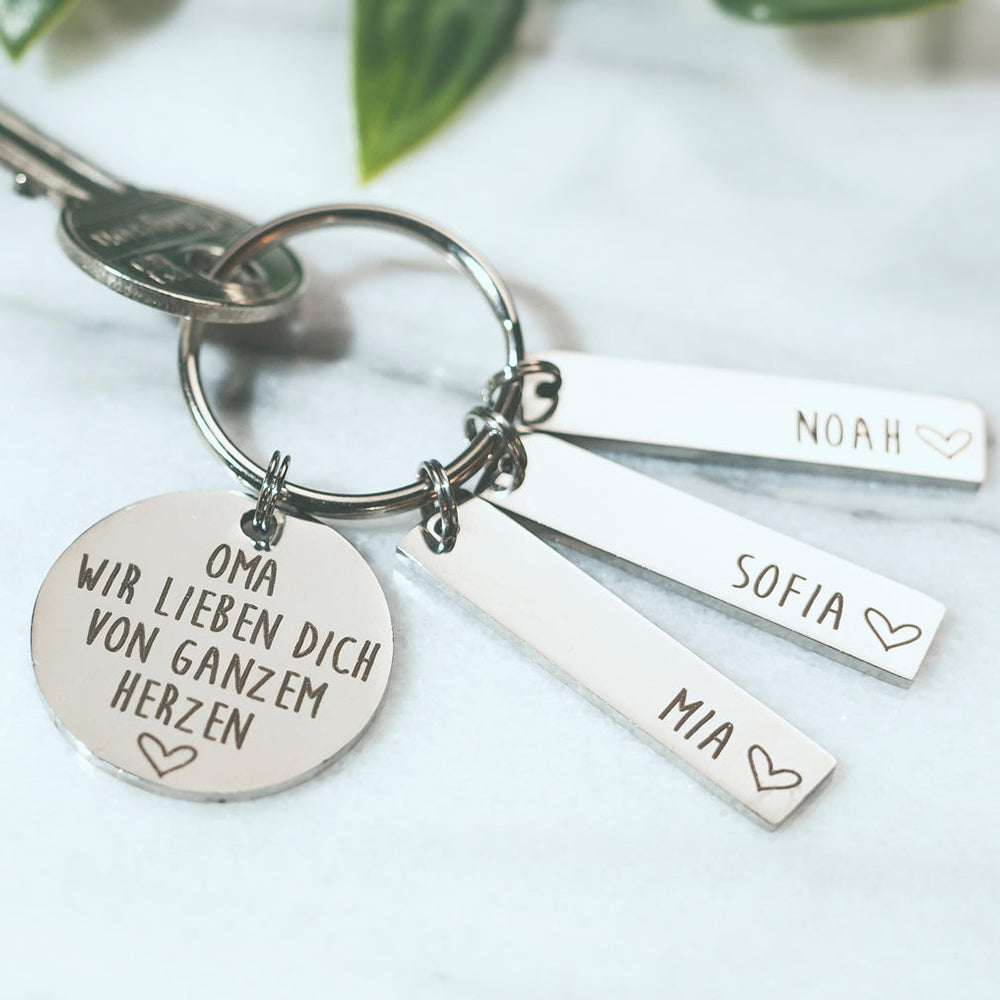 Custom Stainless Steel Keychain