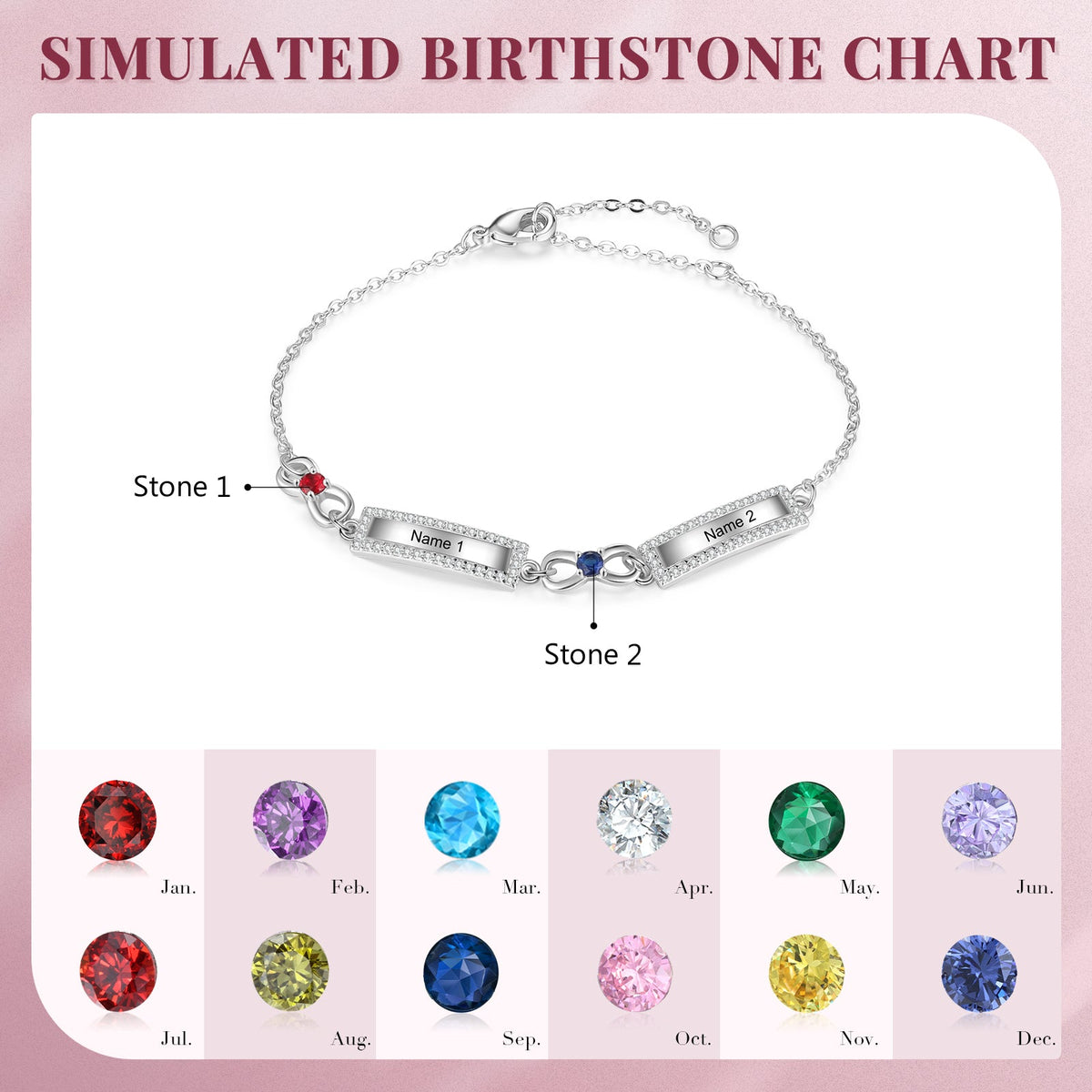 Custom Infinity Bracelet