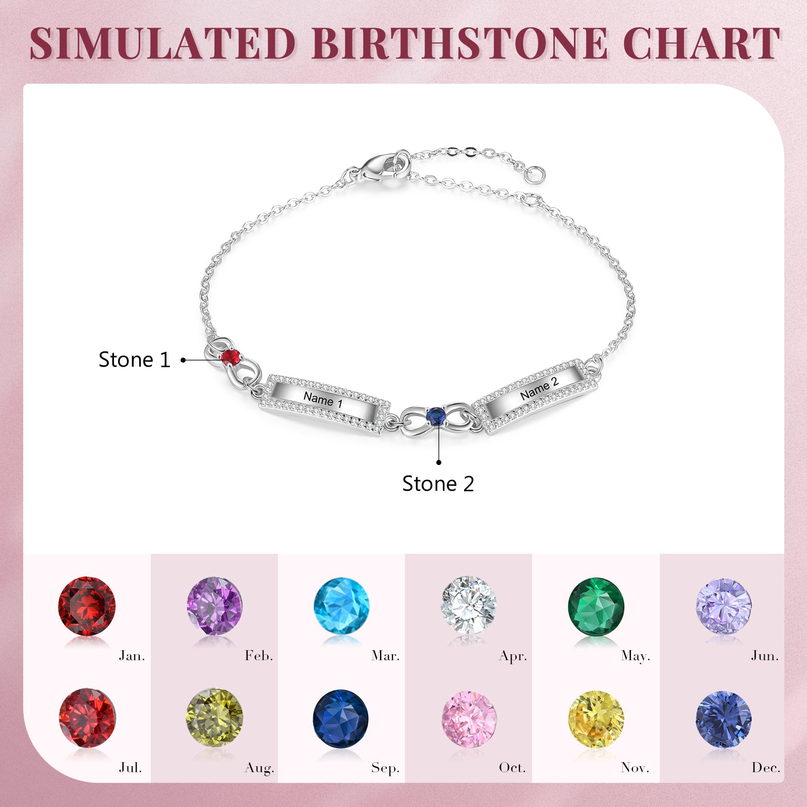 Custom Infinity Bracelet
