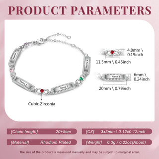 Custom Infinity Bracelet