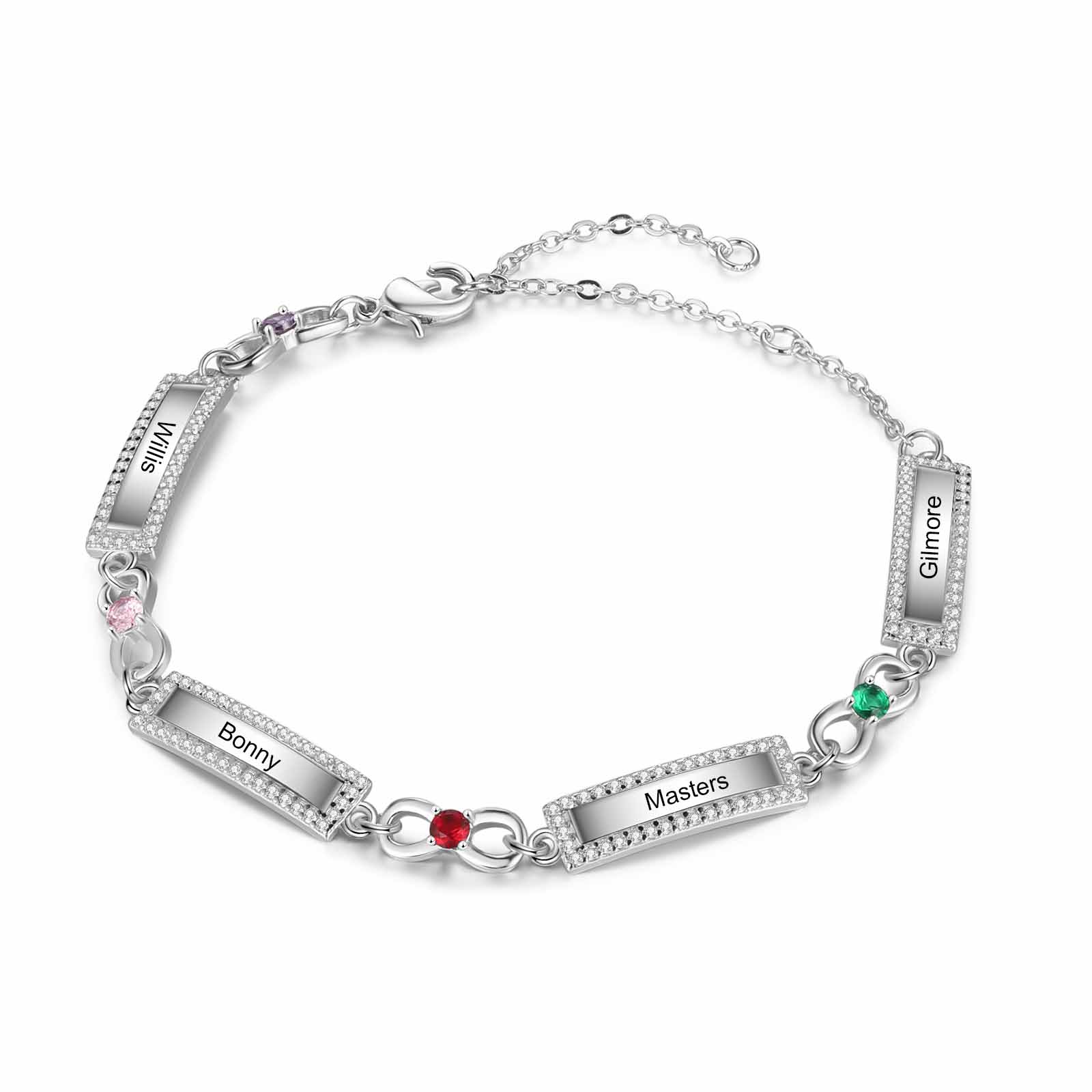 Custom Infinity Bracelet
