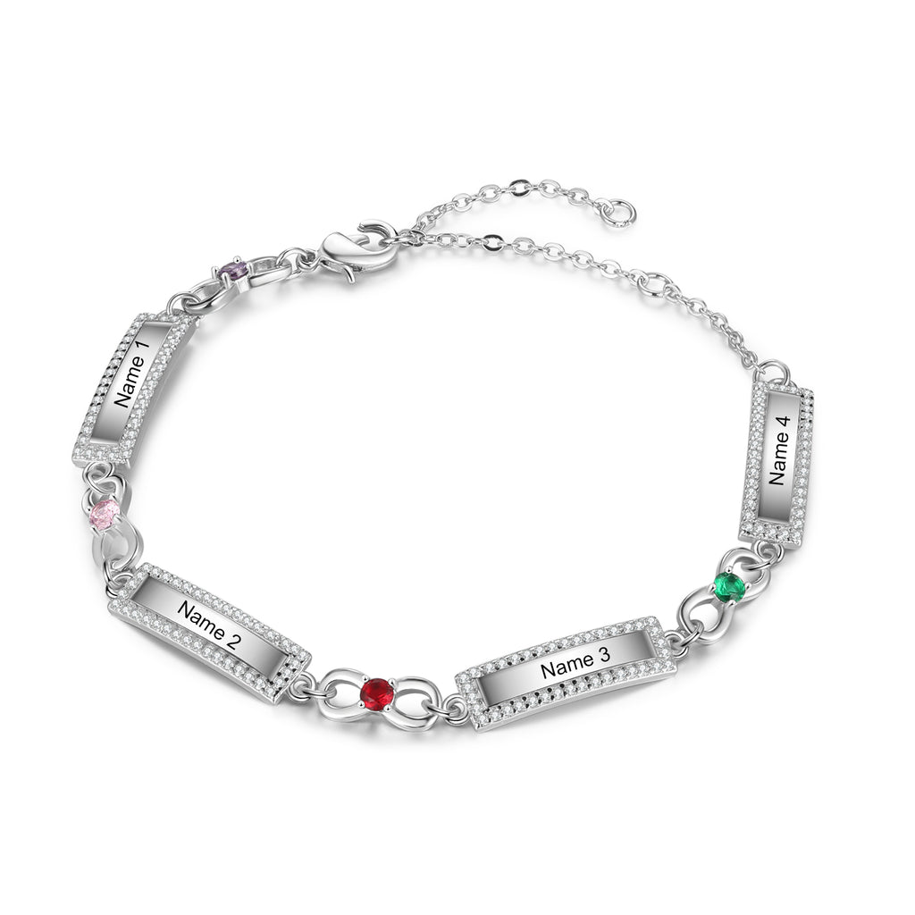 Custom Infinity Bracelet
