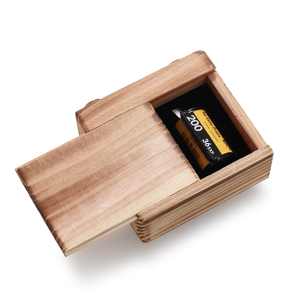 Film Roll Keychain Wood Boxes
