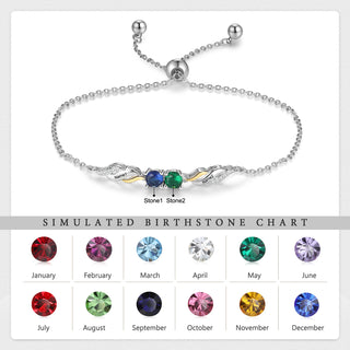 Personalized Birthstone Bracelet