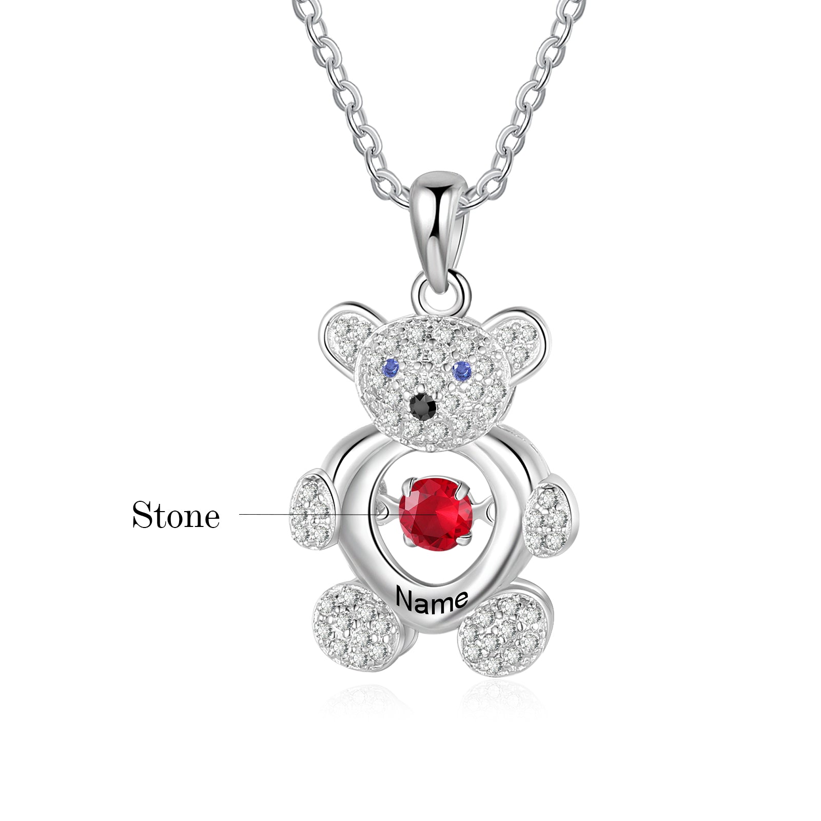 Custom Bear Necklace