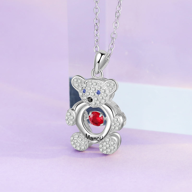 Custom Bear Necklace