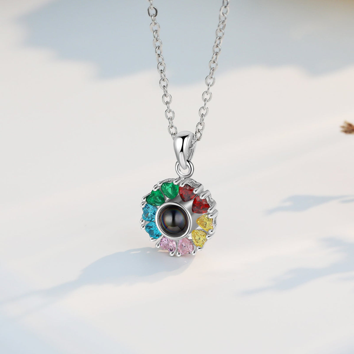 Custom Photo Projection Necklace