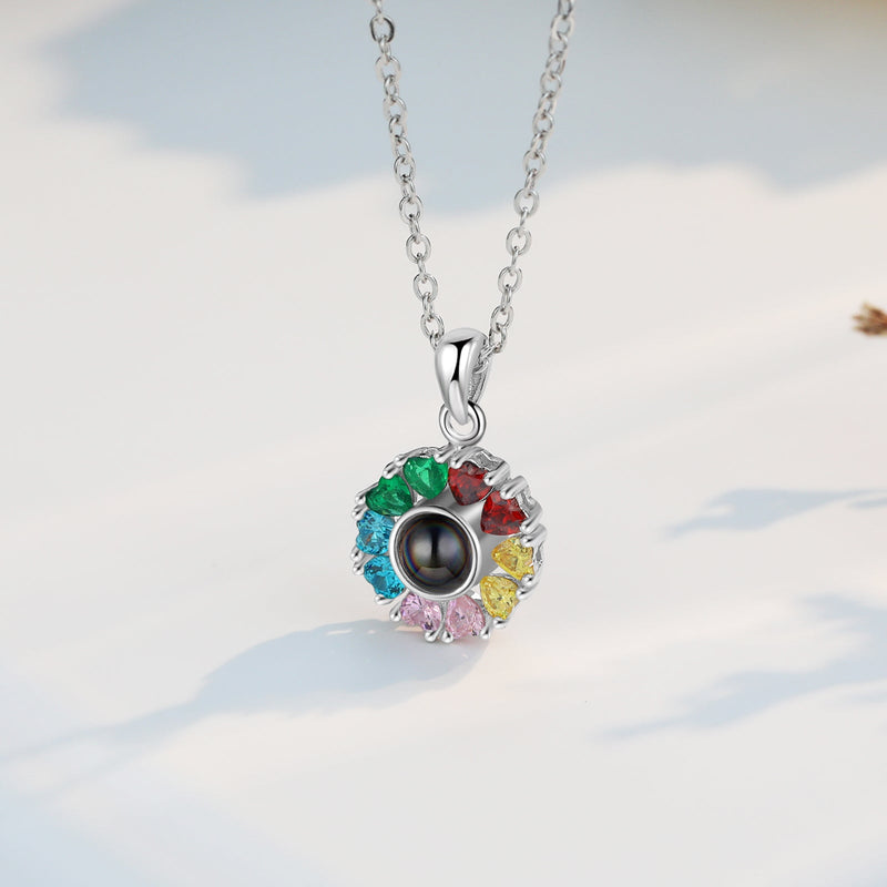 Custom Photo Projection Necklace