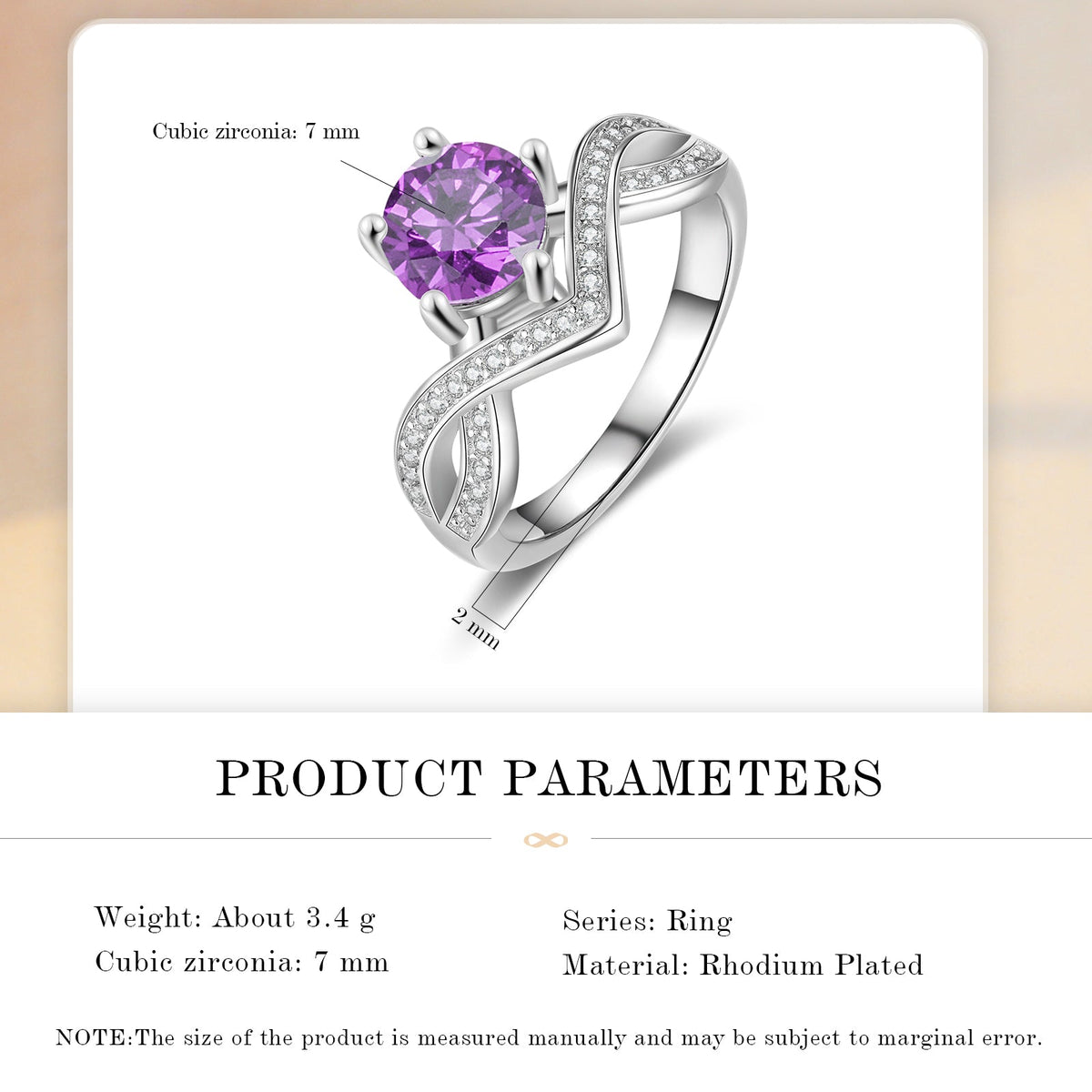 Custom Birthstone Ring
