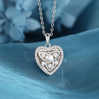 Custom Heart Photo Necklace