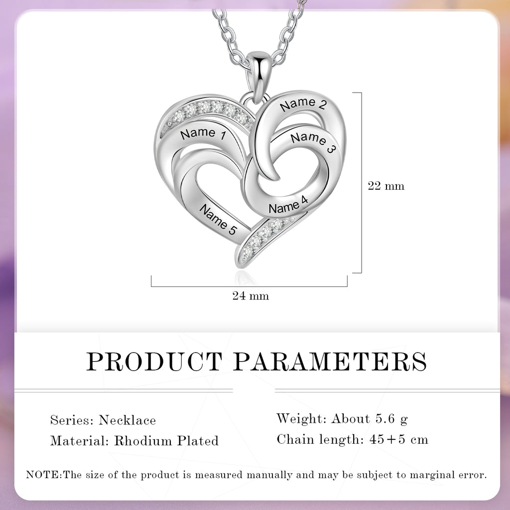 Custom Heart Necklace