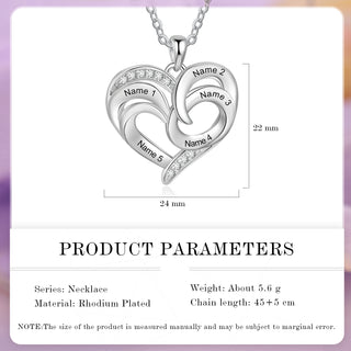 Custom Heart Necklace
