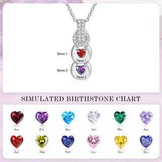 Custom Birthstone Necklace