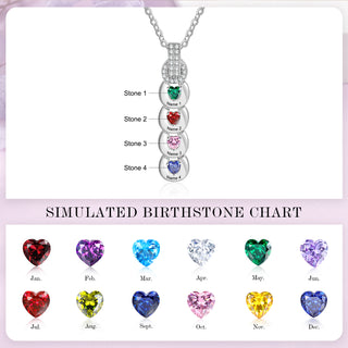 Custom Birthstone Necklace