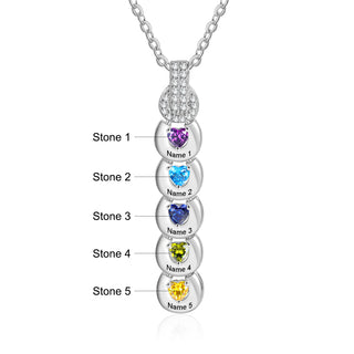 Custom Birthstone Necklace