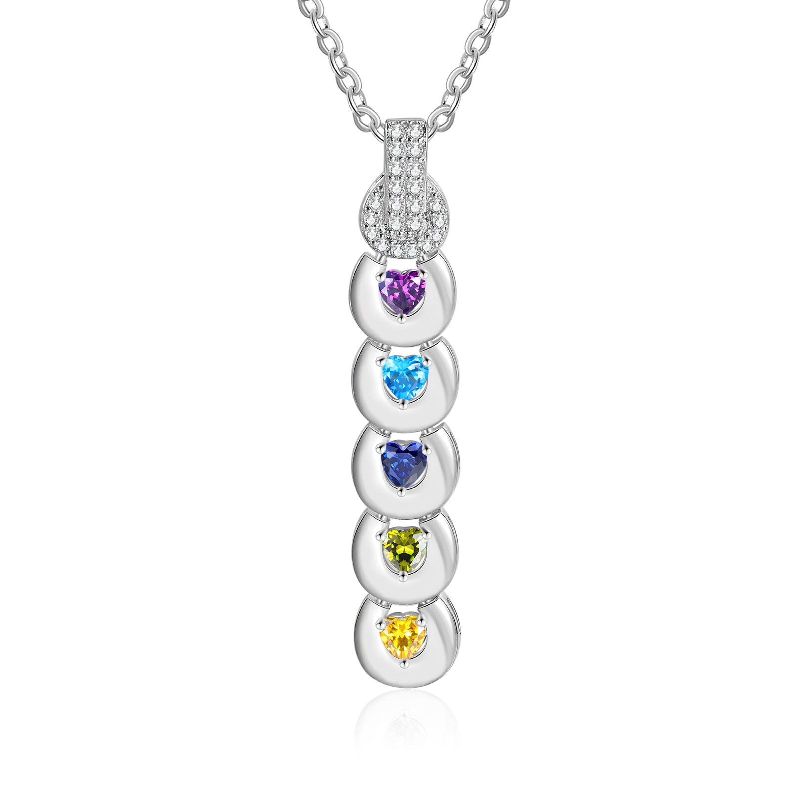 Custom Birthstone Necklace