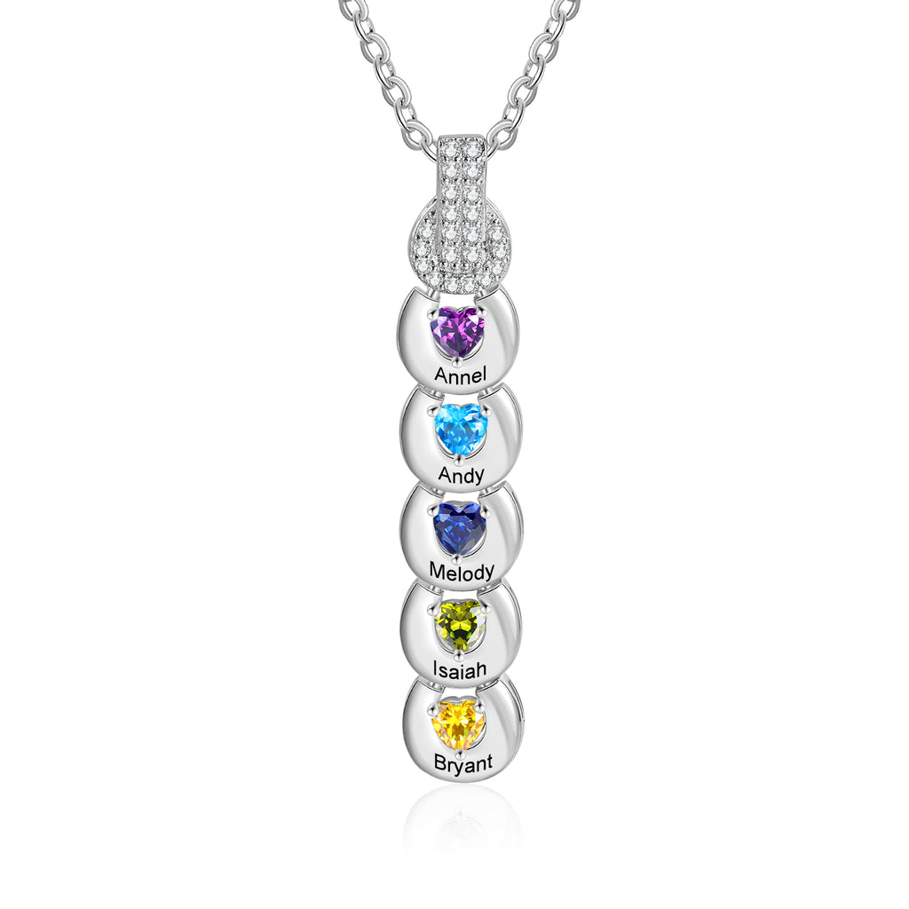 Custom Birthstone Necklace