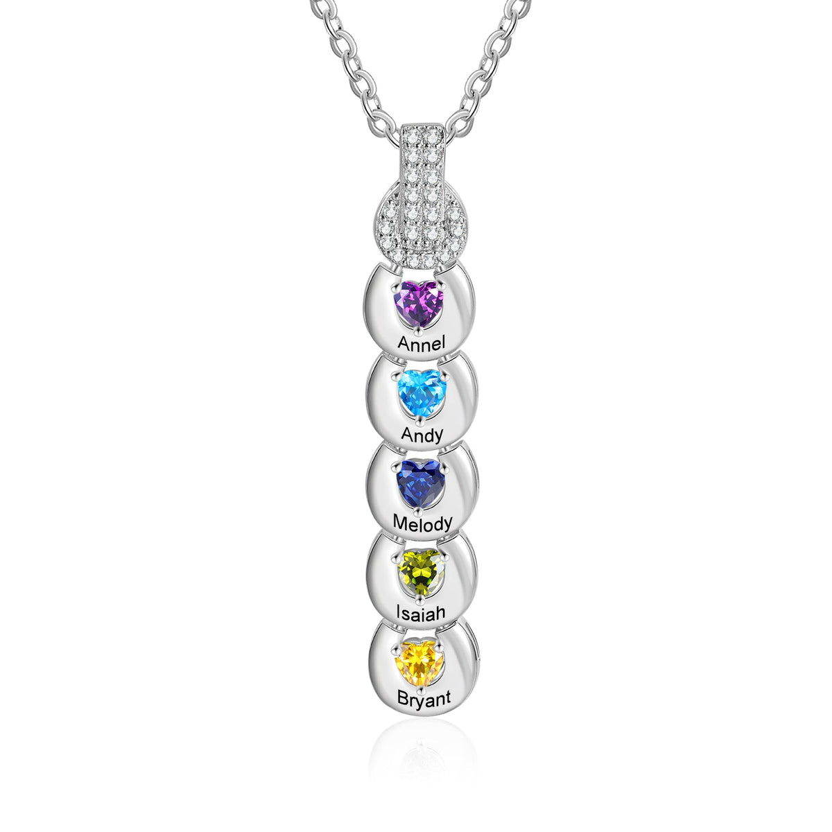 Custom Birthstone Necklace