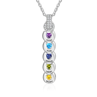 Custom Birthstone Necklace