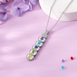 Custom Birthstone Necklace