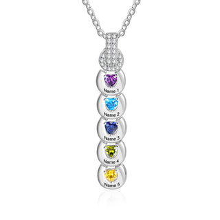 Custom Birthstone Necklace