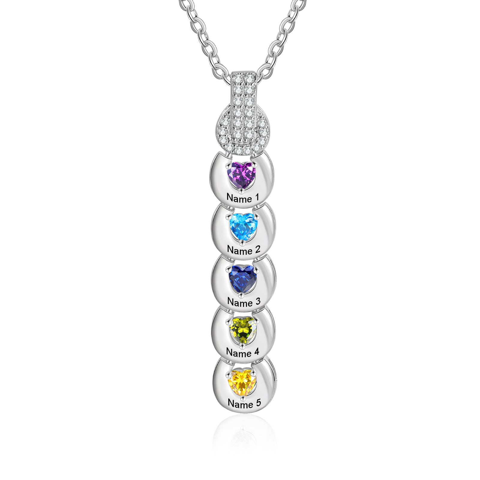 Custom Birthstone Necklace