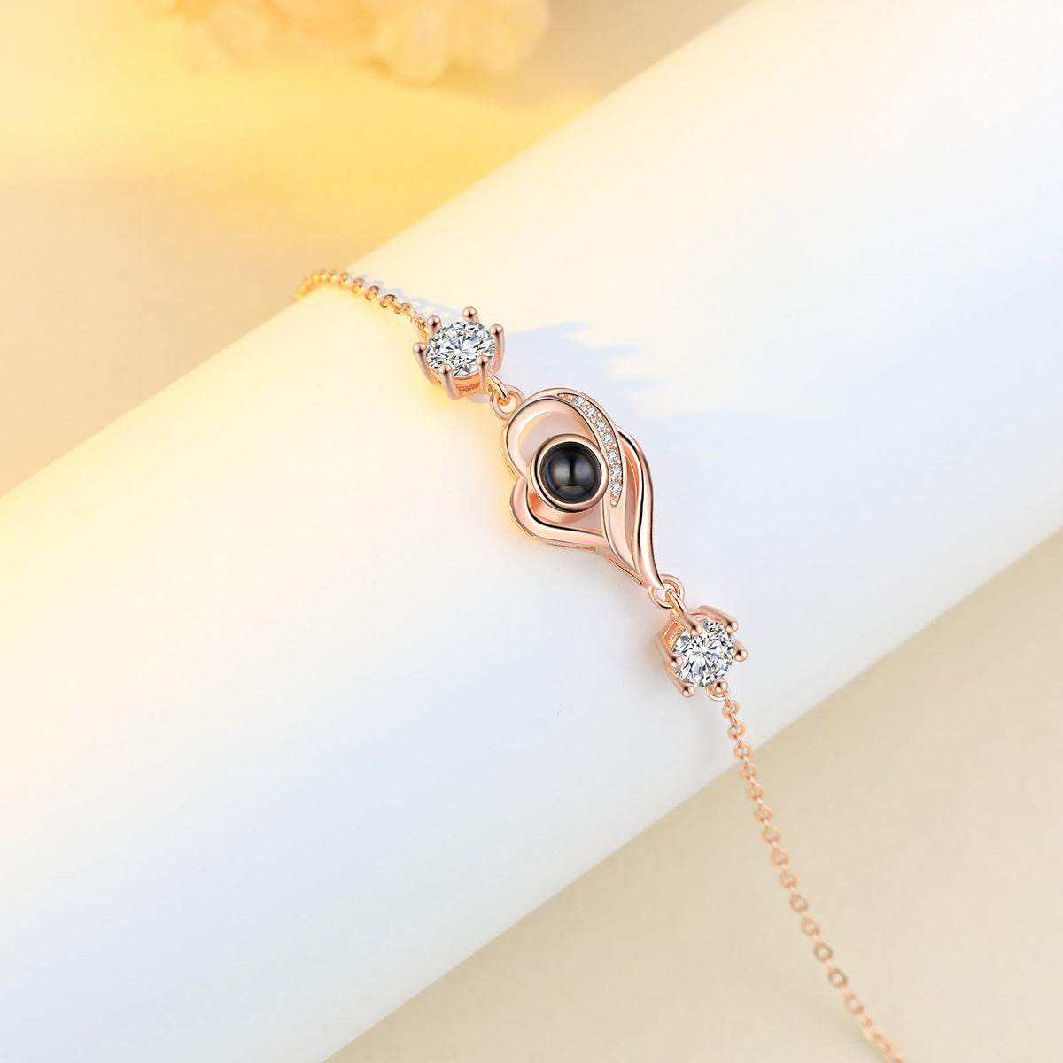 Custom Photo Projection Necklace