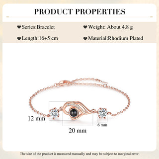 Custom Photo Projection Necklace