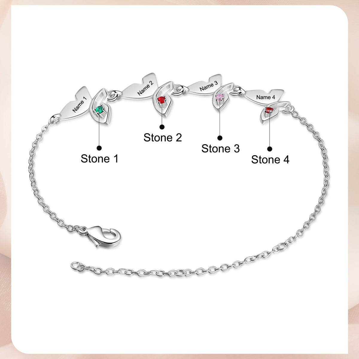 Custom Butterfly Bracelet