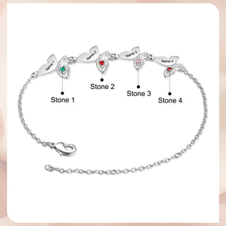 Custom Butterfly Bracelet
