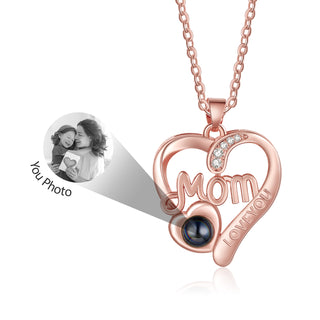 Custom Photo Projection Necklace