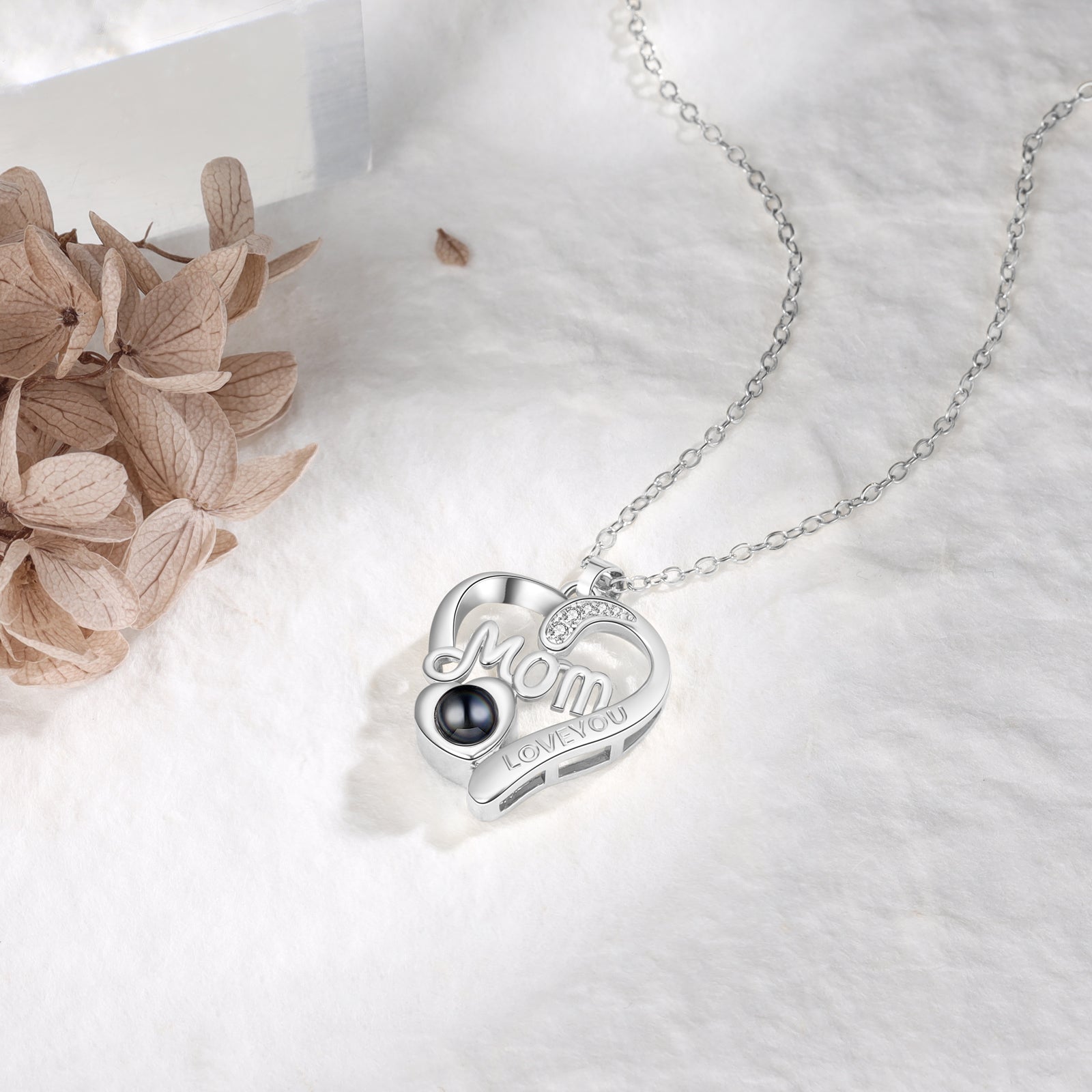 Custom Photo Projection Necklace
