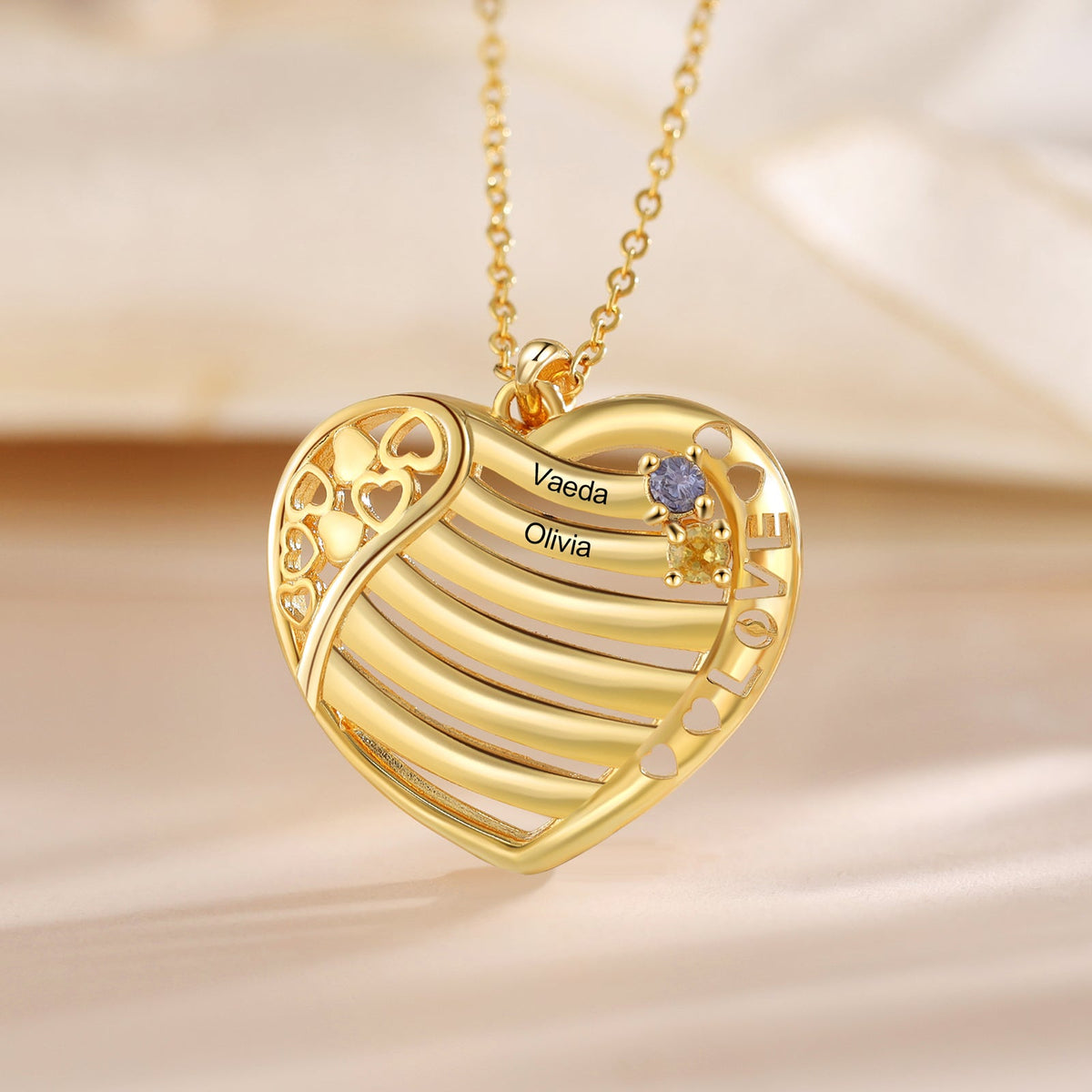 Custom Heart Necklace