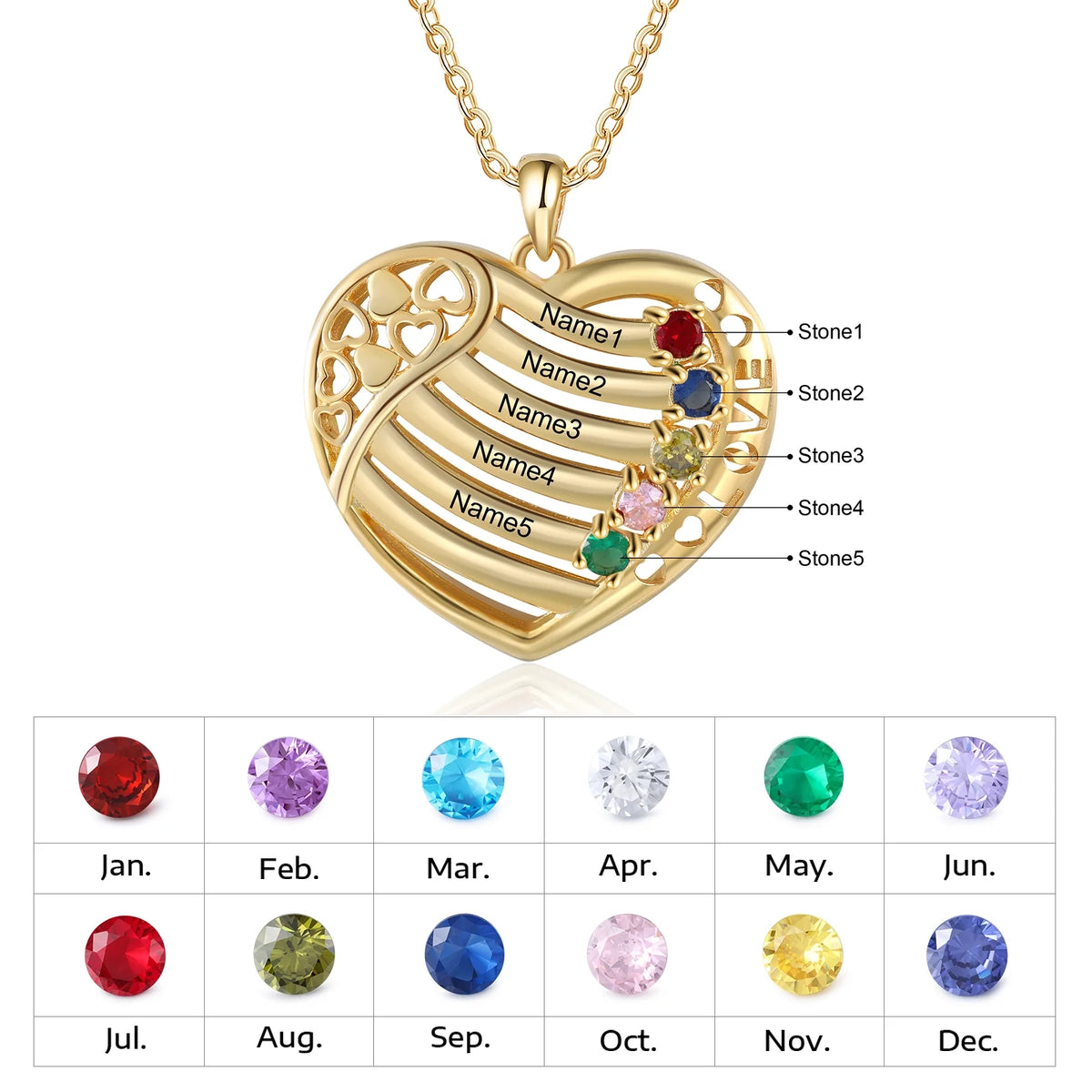 Custom Heart Necklace