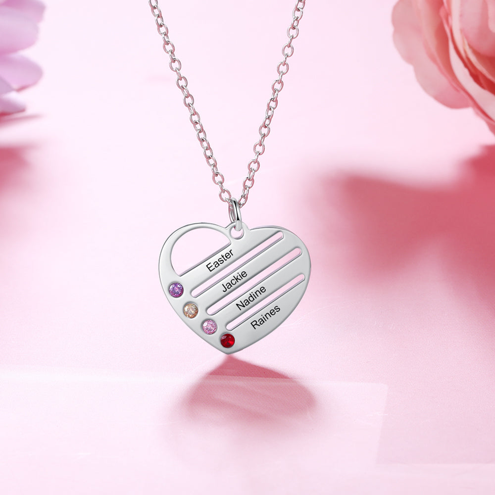 Custom Heart Necklace