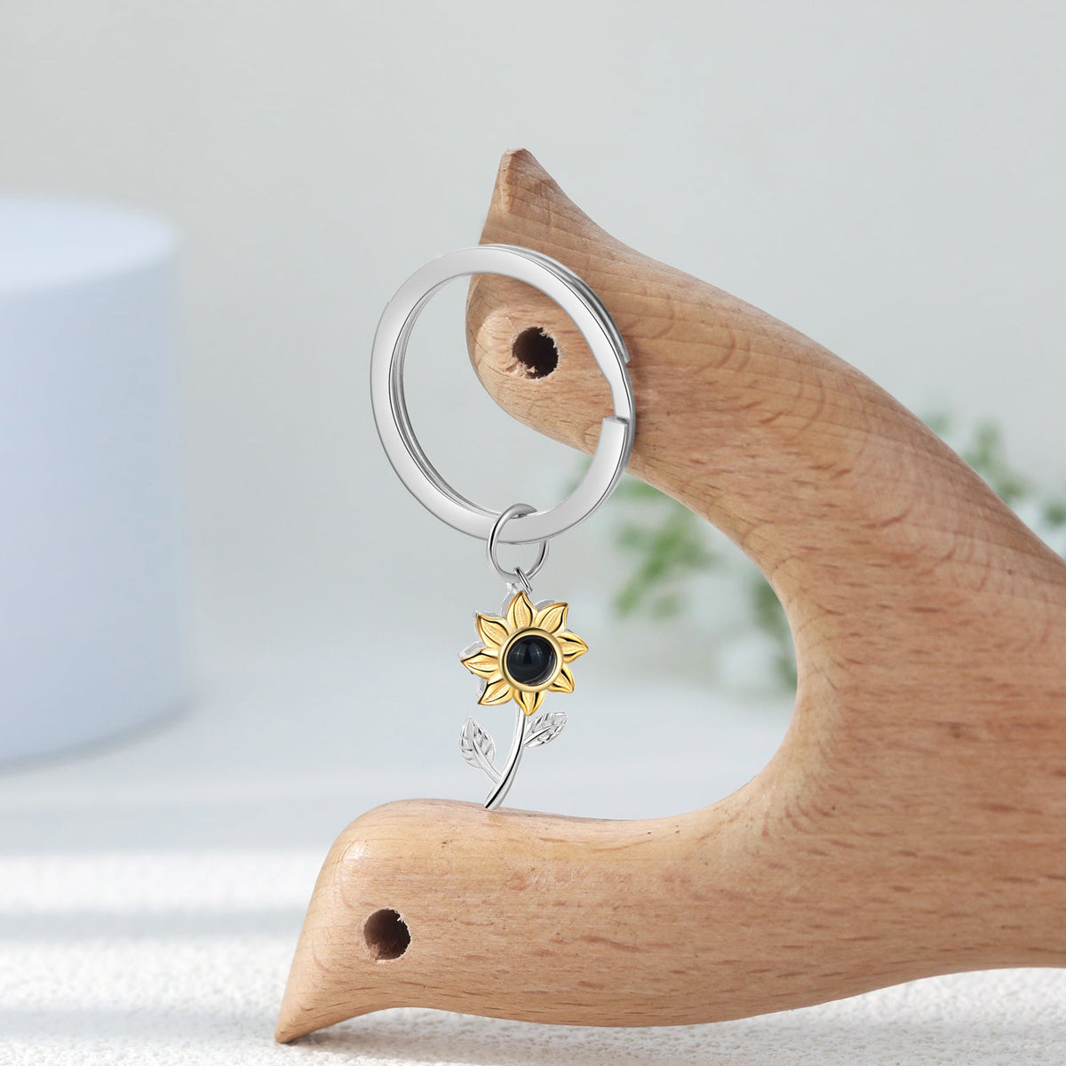 Custom Photo Projection Keychain