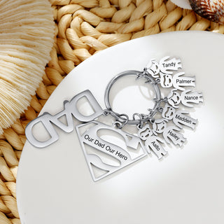 Custom Dad Keychain