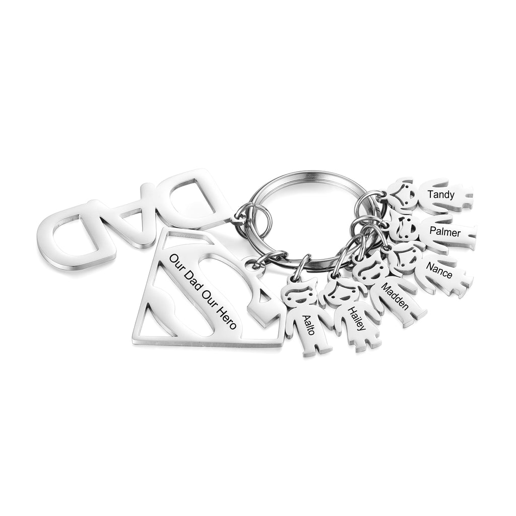 Custom Dad Keychain